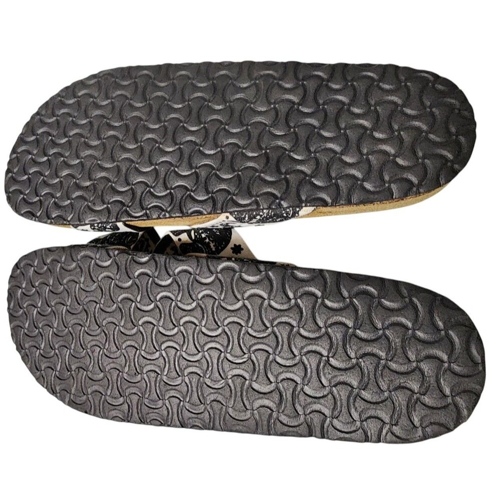 Fartin Style Elephant Cross Band Cork Bed Sandals EU 39 Thailand NEW - Picture 5 of 6